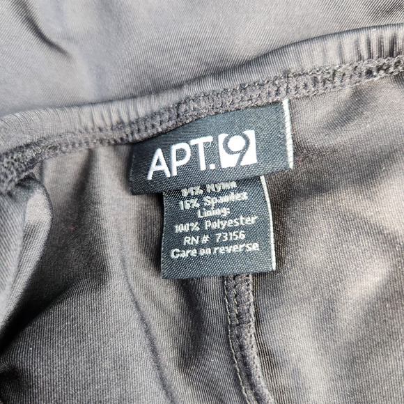 Apt 9 $43 Size 3X Black Ruffled Skirted Skirtini Swimsuit Swim Skirt Bottom - Picture 4 of 9